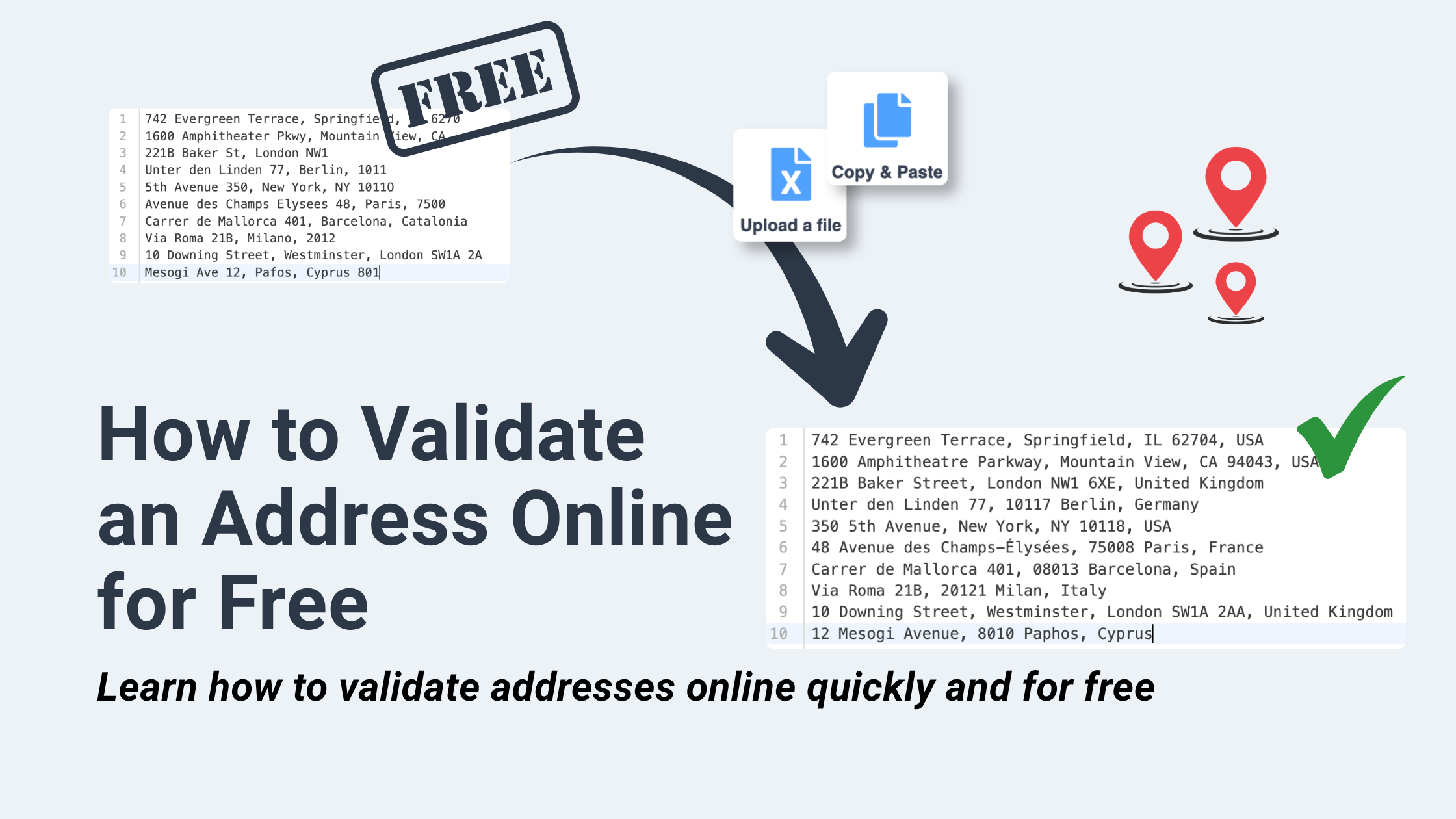 How to Validate an Address Online for Free
